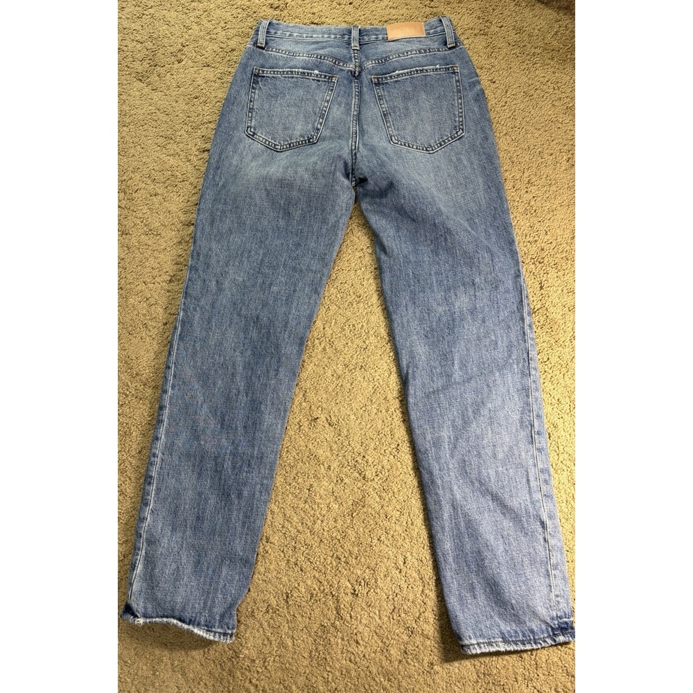 Pistola Jeans Women 26 Distressed Straight Leg Hi-Rise Grunge - Picture 8 of 8